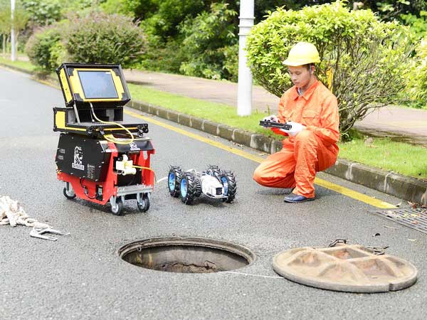 桥头镇管道机器人检测